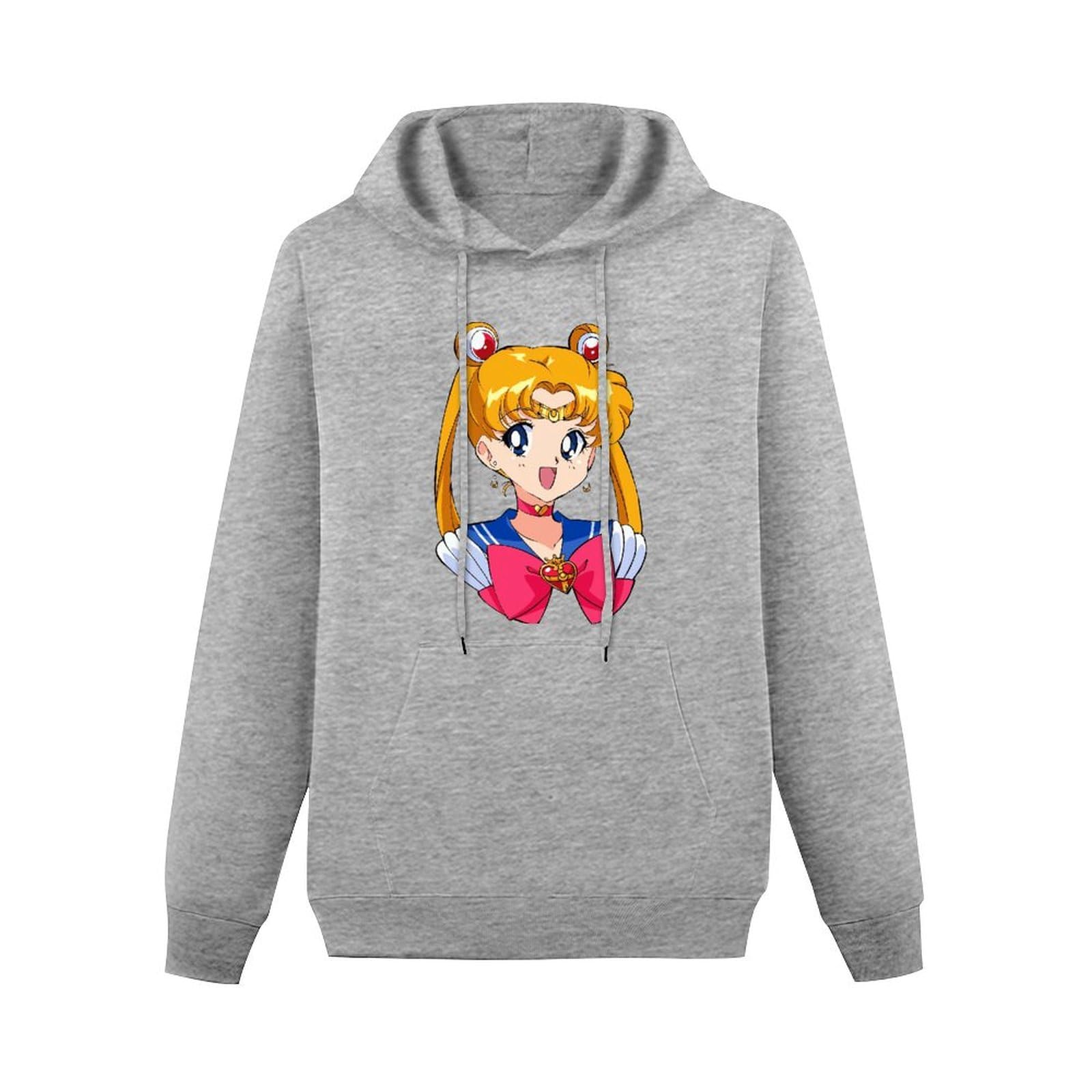Amazon.co.jp: パーカー メンズ 美少女戦士セーラームーン プル